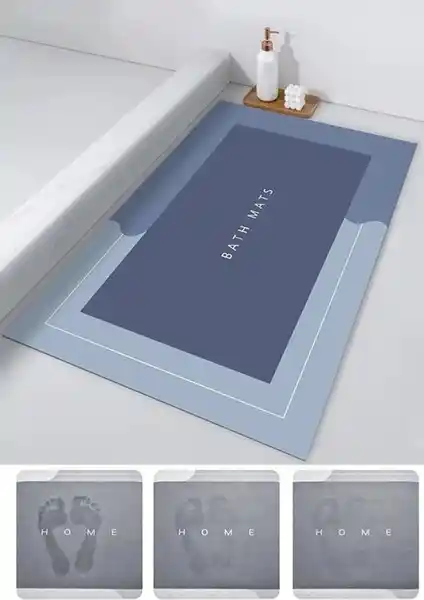 Keyfi Sepet Sihirli Su Emici Banyo Paspası: Güvenli ve Estetik Zemin Koruma Çözümü