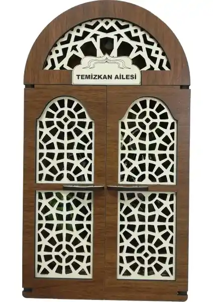 Kişiye Özel Ahşap Dekoratif Anahtarlık Askısı - Modern ve Şık Tasarım