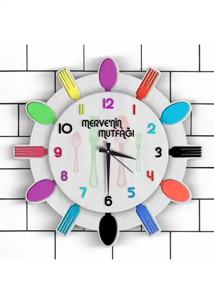 Kişiye Özel Ahşap Mutfak Duvar Saati: Şık ve Kendinize Özel Dekorasyon Çözümü