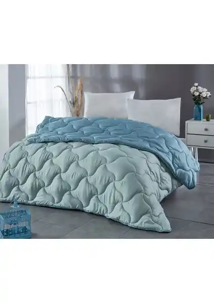 Komfort Home Renkli Çift Kişilik Microfiber Yorgan: Konfor ve Şıklığın Bir Arada Sunumu