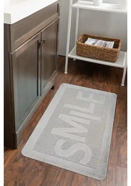 Konfor Halı Doğal Kaymaz Tabanlı Banyo Paspası Güvenli ve Şık Tasarım