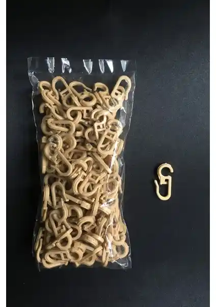 Konur Store Rustik Perde Halka Klipsi: Dayanıklı ve Pratik Perde Aksesuarı