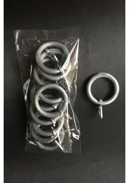 Konur Store Rustik Perde Halkası ve Klipsleri: Dayanıklı ve Şık Ev Dekorasyonu Aksesuarları