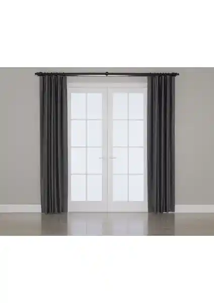 Koyu Gri Gauze Blackout Perde: Modern Tasarım ve Yüksek Fonksiyonellik ile Karartma Çözümü