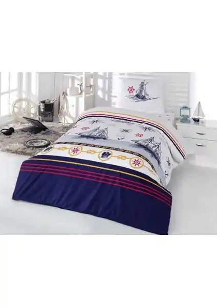 Kristal Yelkenli Tek Kişilik Nevresim Takımı Modern ve Dayanıklı Tasarımıyla Öne Çıkıyor