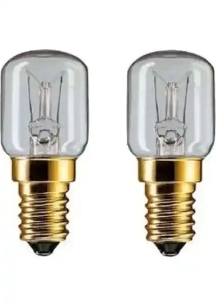 Kubermatu Buzdolabı Ampulü 2'li Seti Enerji Tasarruflu ve Uzun Ömürlü Kullanım İçin