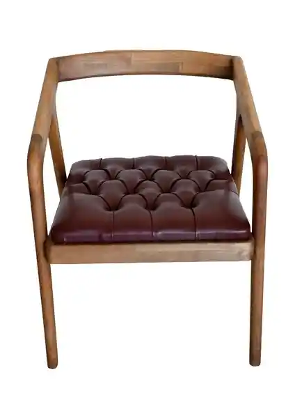 Kums Shop Ahşap Kayın Ayaklı Bordo Deri Kumaş Döşemeli Oturum Ürünü Özellikleri ve Dekorasyon Uyumları