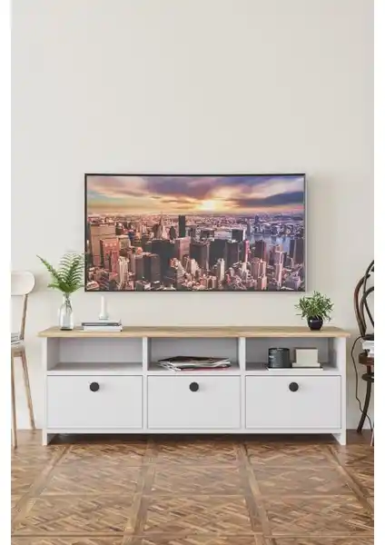 Kzy Mobilya Ahşap Dekoratif TV Ünitesi İncelemesi ve Kullanıcı Yorumları