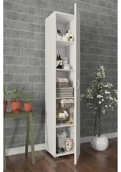 KZY Tek Kapaklı Çok Amaçlı Dolap: Modern Tasarım ve Fonksiyonellik Sunan Uygun Fiyatlı Çözüm