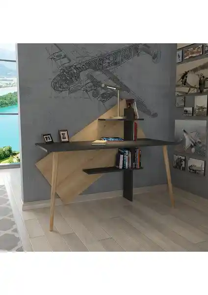 Lagomood Rüzgar Çalışma Masası Modern Tasarım ve Sağlıklı Malzeme ile Ofisiniz İçin Uygun