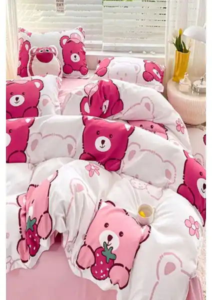 Laliva Çarşafı Doğal Pamuklu Çocuk Nevresim Takımı Sağlıklı ve Konforlu Uyku Ortamı