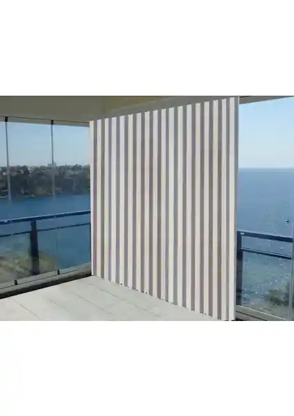 Laris Evaşkım Balkon Perdesi: Estetik ve Dayanıklı Balkon Dekorasyon Çözümü