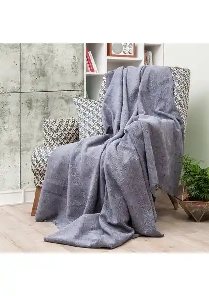 Latuda Şönil Jakarlı Desenli Kaymaz Koltuk Şalı 175x215 cm modern ve dayanıklı tasarım