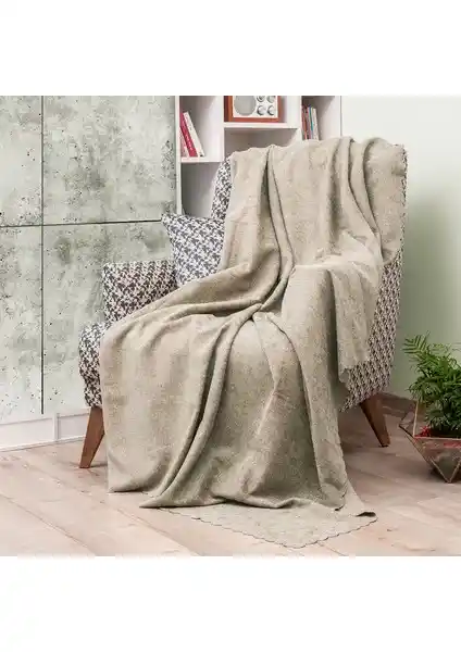 Latuda Şönil Jakarlı Desenli Kaymaz Koltuk Şalı: Dayanıklı ve Estetik Tasarım