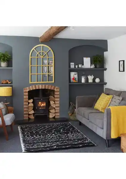 Liar Dekor Liar Pencere Ayna Gold - Modern ve Dayanıklı Dekoratif Ayna (75-90 karakter)