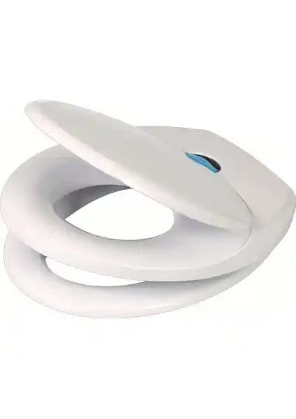 Lider 058 Çocuk Adaptörlü Klozet Kapağı Beyaz Plastik Güvenli ve Kullanışlı Tuvalet Çözümü