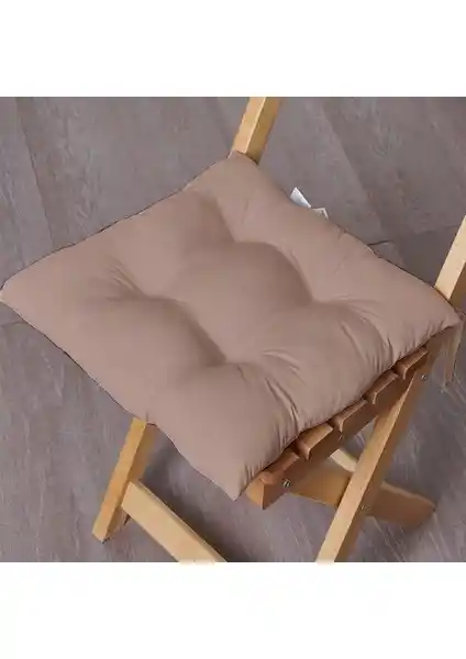 Lorien Özel Dikim Bağcıklı Pofuduk Sandalye Minderi: Estetik ve Konforun Buluşması