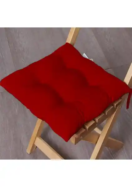 Lorien Özel Dikim Bağcıklı Pofuduk Sandalye Minderi: Konfor ve Estetik Bir Arada