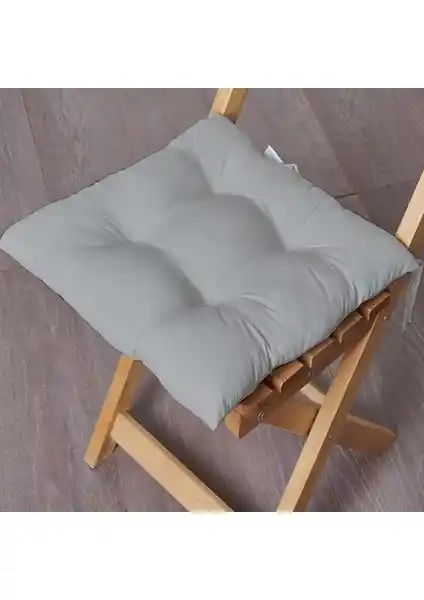 Lorien Özel Dikim Bağcıklı Pofuduk Sandalye Minderi: Şık ve Konforlu Oturma Aksesuarı