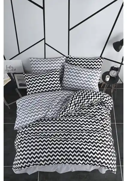 Loyal Home Zigzag Siyah Gri Tek Kişilik Nevresim Takımı Özellikleri ve Kullanım İpuçları