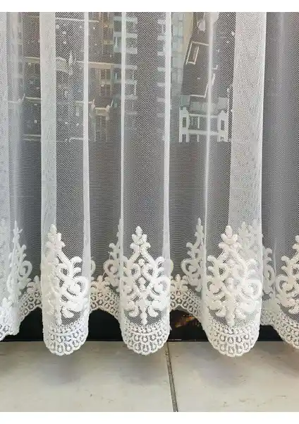 Lüks Grek Etek Tül Perde: Şık Tasarım ve Dayanıklı Malzeme ile Modern Dekorasyon