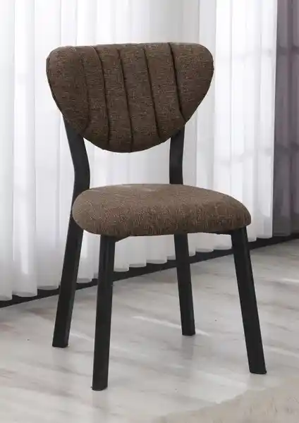 Lumodi Mobilya Elma Keten Mutfak Sandalyesi Modern Tasarım ve Dayanıklı Malzemelerle Şıklık Sunar