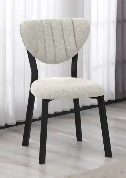 Lumodi Mobilya Elma Keten Mutfak Sandalyesi: Modern ve Şık Tasarım ile Dayanıklı Kullanım