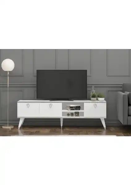 Luna TV Ünitesi: Modern Tasarım ve Dayanıklılık Sunan Modüler Mobilya Çözümü