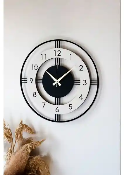 Lupokraft Modern Mintaka Ahşap Duvar Saati: Estetik ve Fonksiyonelliğin Birleşimi