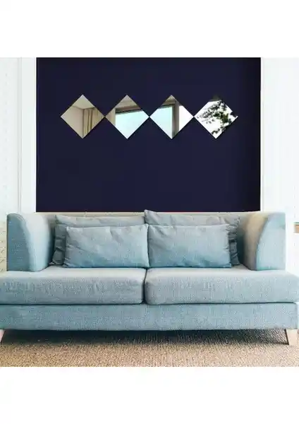 Lyn Home Kare 4 Parçalı Ayna Modern İç Mekan Dekorasyonu İçin Şık ve Dayanıklı Çözüm