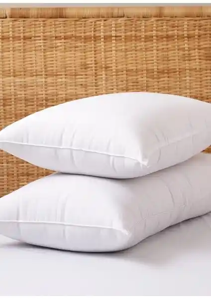 Madame Clean Çift Antialerjik Boncuk Silikon Yastık Seti Sağlıklı ve Konforlu Uyku İçin