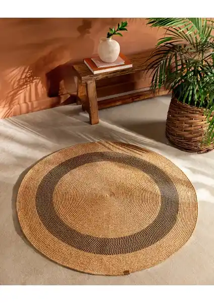 Madame Coco Alsace Yuvarlak Kilim 120 cm ile Ev Dekorasyonunda Şıklık ve Dayanıklılık