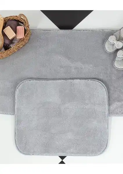 Madame Coco Carol 2'li Banyo Paspası: Şık ve Güvenli Banyo Dekorasyonu İçin Ideal Seçenek