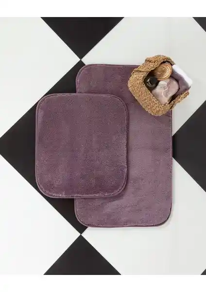 Madame Coco Carol 2'li Banyo Paspası: Şık ve Güvenli Kullanım İçin Modern Tasarım