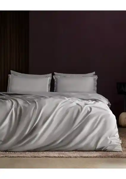 Madame Coco Clarette Çift Kişilik Bambu Saten Nevresim Takımı Estetik ve Konfor Bir Arada