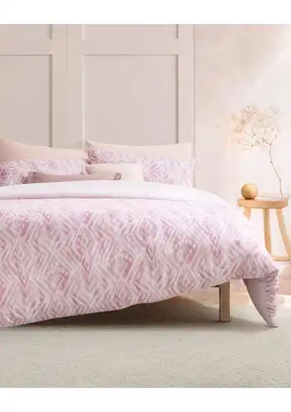 Madame Coco DarciaTek Kişilik Ranforce Baskılı Nevresim Takımı Pudra Renkli Modern Tasarım ve Yüksek Kalite Özellikleri