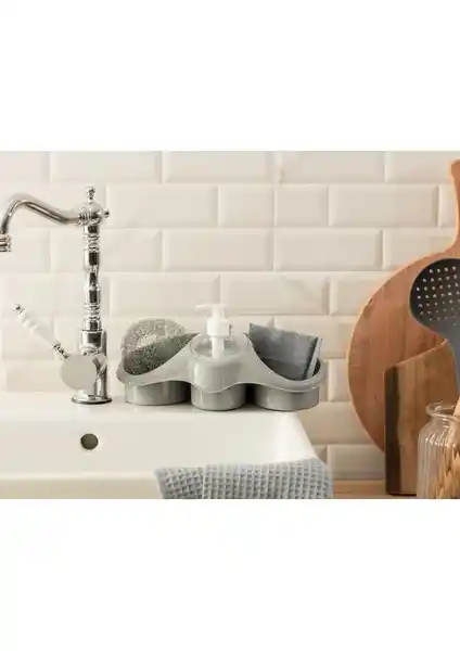 Madame Coco Graque Deterjan Hazneli Süngerlik: Şık ve Pratik Mutfak Temizlik Ürünü