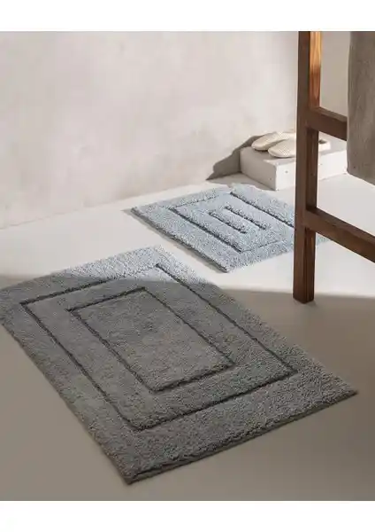 Madame Coco Lambese 2'li Pamuklu Banyo Paspası: Dayanıklı ve Şık Tasarımıyla Konfor Sağlar