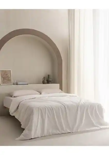 Madame Coco Manon King Size Ranforce Düz Nevresim ile Şıklık ve Konforu Yatak Odanıza Getirin