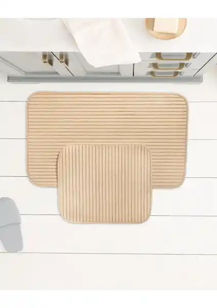 Madame Coco Mathilda Banyo Paspası: Şık ve Dayanıklı Polyester Banyo Dekorasyonu