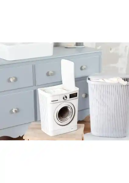 Madame Coco Olivier Switch Deterjan Kutusu Şık ve Geniş Hacimli Plastik Depolama Çözümü