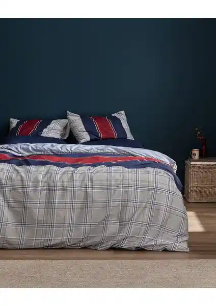 Madame Coco Vardan Koleksiyonundan Çift Kişilik Pamuk Ranforce Nevresim Takımı