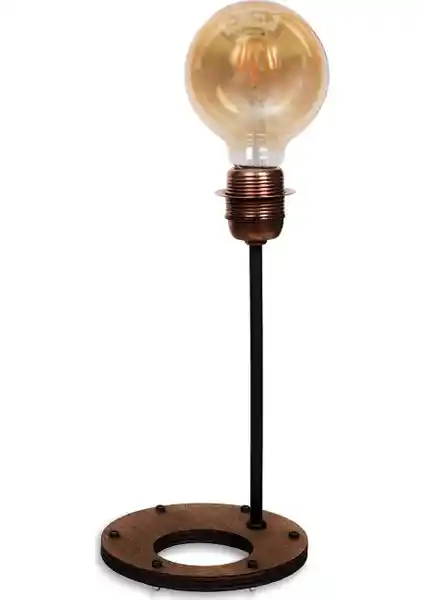 Madamvila Copper Küçük Boy Rustik Masa Lambası Estetik ve Fonksiyonel Tasarım Özellikleri