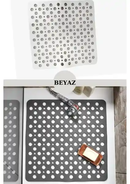 Main Shop Kare Vantuzlu Banyo ve Duş Kaydırmazı: Güvenli ve Estetik Kullanım İçin Mükemmel Çözüm