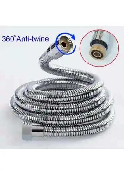 Mak Su 360 Derece Dönebilen Spiral Paslanmaz Çelik Duş Hortumu Ürün Özellikleri ve Kullanım Avantajları