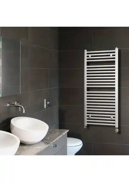 Makintech Beyaz Havlupan 50x100 cm: Modern Tasarım ve Yüksek Performanslı Isıtıcı