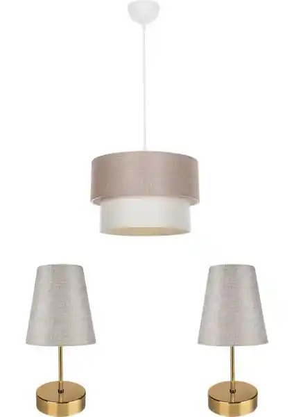 Manogrup Kumbeji Yatak Odası Aydınlatma Seti Estetik ve Fonksiyonel Tasarım