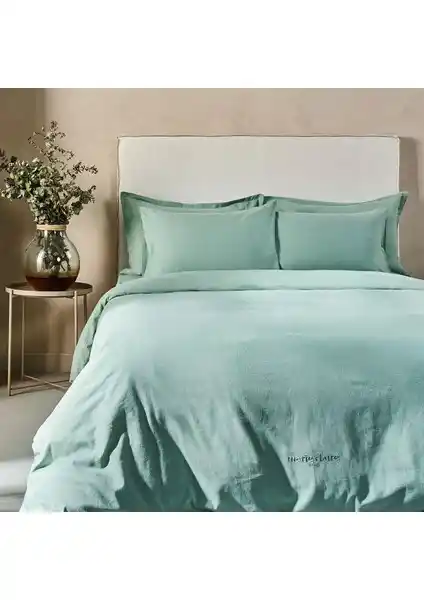 Maria Claire Marie Claire Ceneva Keten Tek Kişilik Nevresim Takımı Yatak Odası İçin Şık ve Dayanıklı Tasarım