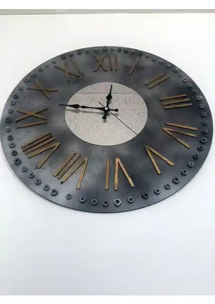 Markakanvas Aynalı Barok Duvar Saati Şık ve Zarif Tasarımıyla Dekorasyonunuza Değer Katar