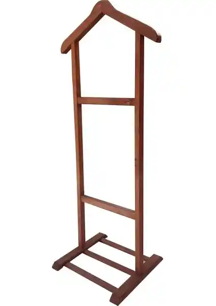 Mavienerji Ahşap Dilsiz Uşak Elbise Askısı: Estetik ve Fonksiyonellik Bir Arada